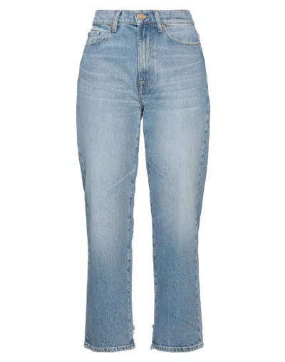 7 For All Mankind Jeans In Blue