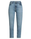 7 For All Mankind Woman Jeans Blue Size 27 Cotton, Modal, Elastomultiester, Elastane