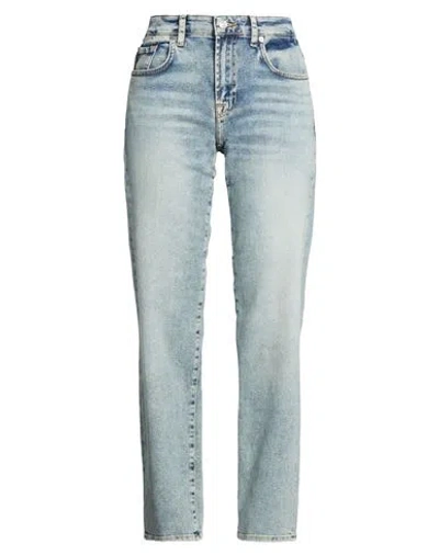 7 For All Mankind Woman Jeans Blue Size 27 Cotton, Modal, Elastomultiester, Elastane