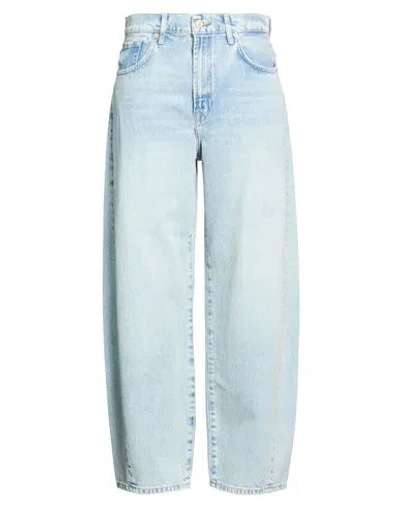 7 For All Mankind Woman Jeans Blue Size 29 Cotton