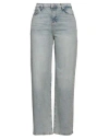 7 For All Mankind Woman Jeans Blue Size 29 Cotton, Elastane In Blue