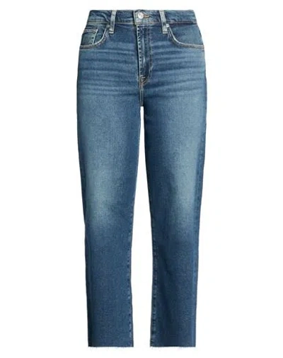 7 For All Mankind Woman Jeans Blue Size 29 Cotton, Modal, Elastomultiester, Elastane
