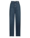 7 For All Mankind Woman Jeans Blue Size 30 Cotton, Elastane In Blue