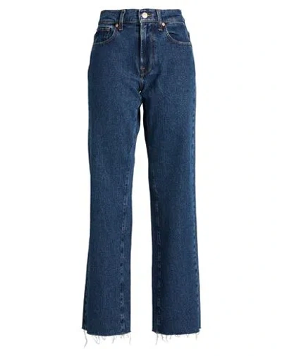 7 For All Mankind Woman Jeans Blue Size 30 Cotton, Elastane