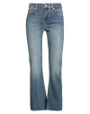 7 For All Mankind Woman Jeans Blue Size 30 Cotton, Modal, Elastomultiester, Elastane In Blue