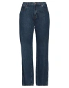 7 For All Mankind Woman Jeans Blue Size 30 Lyocell In Blue