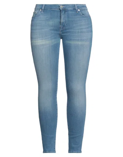 7 For All Mankind Jeans In Blue