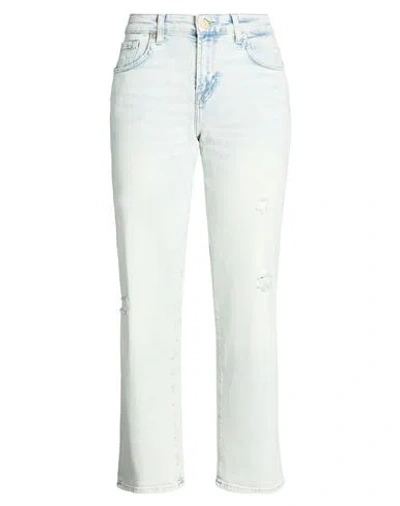7 For All Mankind Woman Jeans Blue Size 31 Cotton, Modal, Elastomultiester, Elastane