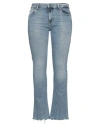 7 FOR ALL MANKIND 7 FOR ALL MANKIND WOMAN JEANS BLUE SIZE 31 COTTON, MODAL, ELASTOMULTIESTER, ELASTANE