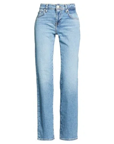 7 For All Mankind Woman Jeans Blue Size 32 Cotton, Modal, Elastomultiester, Elastane