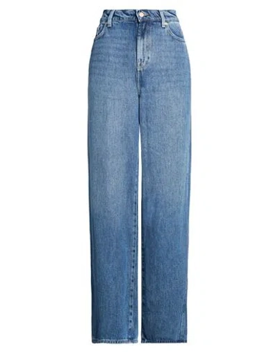 7 For All Mankind Woman Jeans Blue Size 32 Lyocell