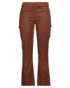 7 For All Mankind Woman Jeans Brown Size 31 Cotton, Polyester, Elastane In Brown