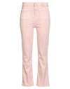 7 For All Mankind Woman Jeans Light Pink Size 27 Cotton, Lyocell, Elastomultiester, Elastane