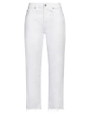 7 For All Mankind Josefina White Jeans In White