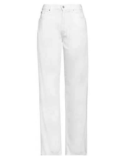7 FOR ALL MANKIND 7 FOR ALL MANKIND WOMAN JEANS WHITE SIZE 28 LYOCELL