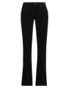 7 For All Mankind Woman Pants Black Size 27 Cotton, Modal, Polyester, Elastane In Black