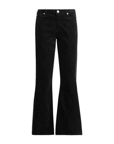 7 For All Mankind Woman Pants Black Size 30 Cotton, Modal, Polyester, Elastane