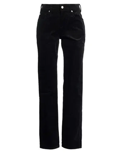 7 For All Mankind Woman Pants Black Size 31 Cotton, Modal, Polyester, Elastane