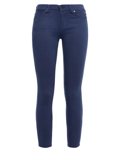 7 For All Mankind Pants In Blue