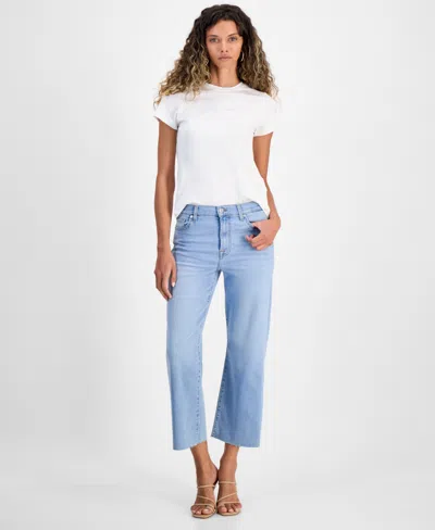 7 For All Mankind Women's Alexa Cropped Jeans In Sirte