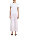 7 For All Mankind Women's Alexa Cropped Jeans In Soft Pink