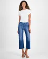 7 For All Mankind Women's Alexa High-rise Cropped Cotton Jeans In Safi