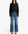 7 For All Mankind Original Tailorless Dark New York Bootcut Jean In Blue