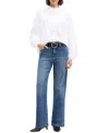 7 For All Mankind Women's Alexa High-rise Wide-leg Jeans In Blue