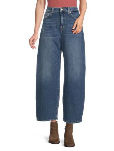 7 For All Mankind Women's Bonnie Whiskered Jeans In Agadir