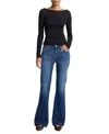 7 For All Mankind Women's Dojo Tailored Hem Flare Jeans In Cambridge