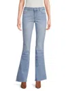 7 For All Mankind Women's Faded Bootcut Jeans In Blue