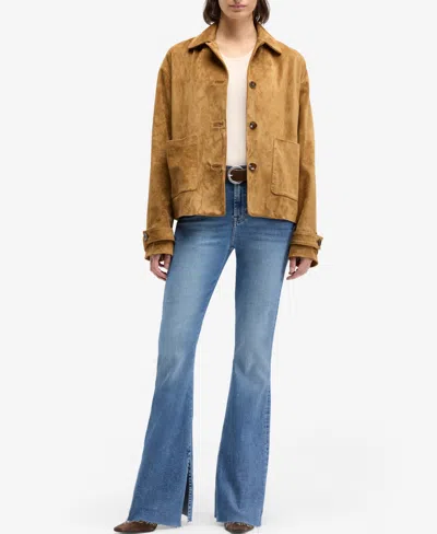 7 For All Mankind Women's High Waist Ali Jeans In Brown