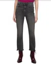 7 For All Mankind Women's High Waist Slim Kick In Courage In Multi
