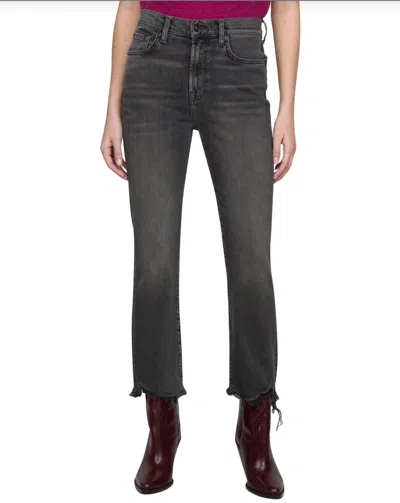7 For All Mankind Women's High Waist Slim Kick In Courage In Multi
