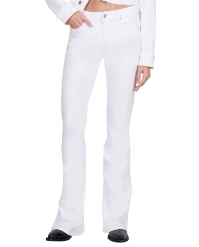 7 For All Mankind Women's High Waisted Ali Pants In White
