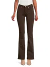 7 For All Mankind Kimmie Hot Fudge Form Fitted Bootcut Jean In Hot Fudge