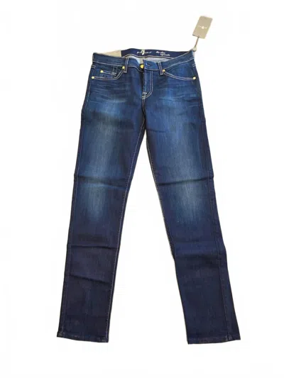 7 For All Mankind Women's Kimmie Bootcut Jeans In Denim In Blue
