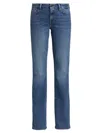 7 FOR ALL MANKIND WOMEN'S KIMMIE LOW-RISE STRETCH FLARED JEANS