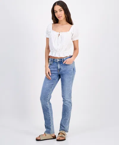 7 For All Mankind Women's Kimmie Straight-leg Jeans