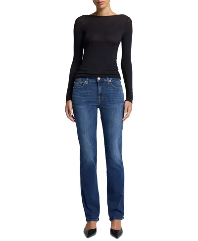 7 For All Mankind Women's Kimmie Straight-leg Jeans In Cambridge