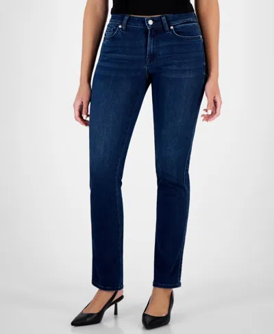 7 For All Mankind Women's Kimmie Straight-leg Jeans In Hazel