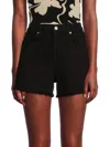 7 FOR ALL MANKIND WOMEN'S MID RISE DENIM SHORTS