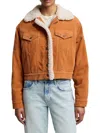 7 For All Mankind Nellie Jacket In Orange