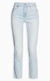 7 For All Mankind Women's Skinny Leg Jeans In Light Blue In Blue