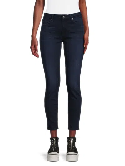 7 For All Mankind Women's The Ankle Skinny Jeans In Blue