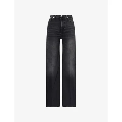 7 For All Mankind Womens Bottomline Jo High-rise Cotton-blend Jeans