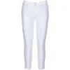 7 For All Mankind Womens Braided Denim Skinny Jeans