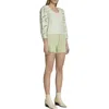 7 For All Mankind Womens Cotton Balloon Sleeves Blouse