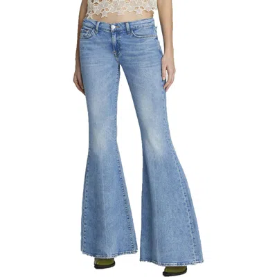 7 For All Mankind Womens Denim Cotton Flared Jeans