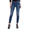 7 For All Mankind Womens Denim Cotton Skinny Jeans